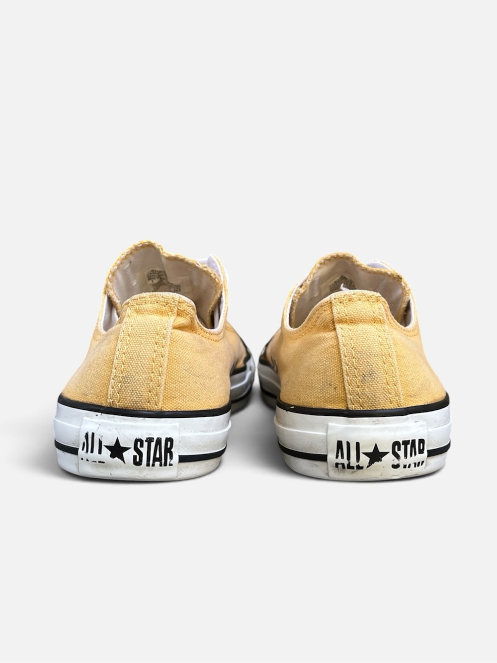 Converse Chuck Taylor All Star Low Top Sneakers in Fresh Yellow (Size W9/M7) - Picture 8 of 12